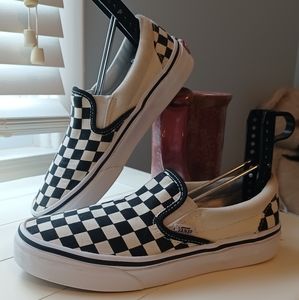 Vans Classic Checkerboard Slip On Men 4.5 / Women 6